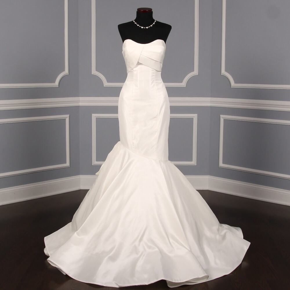 Anne Barge Bridal Summersweet Strapless Fitted Trumpet Wedding Dress